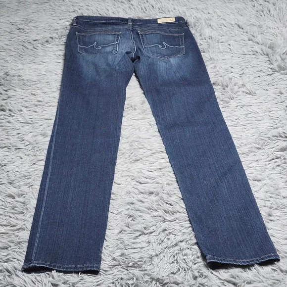 AG Adriano Goldschmied Jeans Womens 26R Prima Mid Rise Cigarette Denim Stretch - Picture 2 of 13